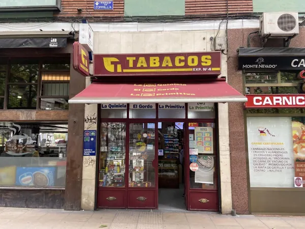 Imagen del punto de venta de Lotería