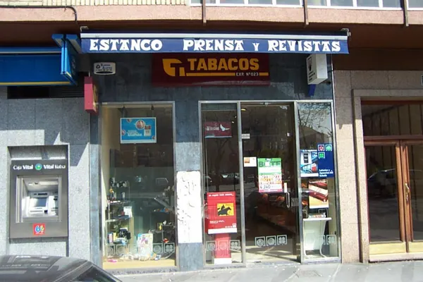 Imagen del punto de venta de Lotería