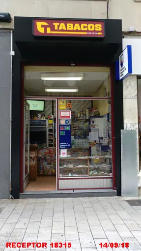 Imagen del punto de venta de Lotería