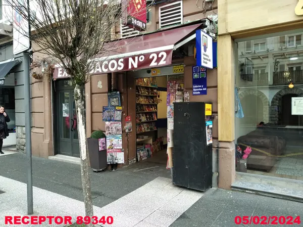 Imagen del punto de venta de Lotería