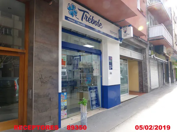 Imagen del punto de venta de Lotería